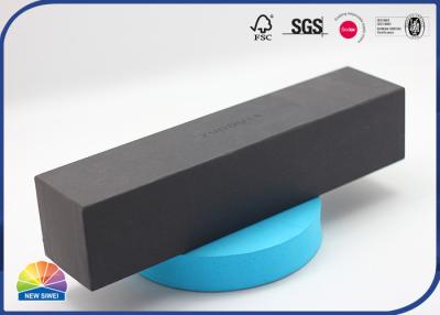 China O origâmi forra a extra grande Matte Black Cardboard Boxes da caixa de presente para o empacotamento do rolo à venda