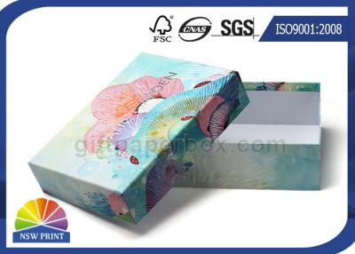 China Fancy Design Paper Gift Box CMYK Offset Printing Custom Rigid Gift Box OEM for sale