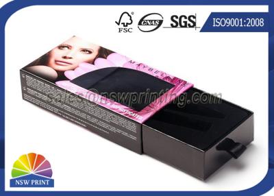 China Glossy Lamination 4C Printing Drawer Paper Box For Eyeshadow Palette Gift Set for sale