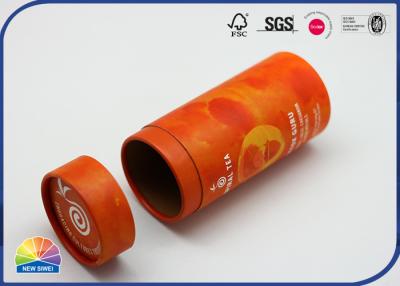 China Food Grade Paper Packaging Tube / Cans For Pet Health Product Custom Printing for sale