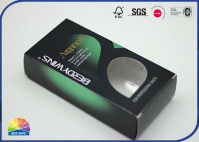 China Matte / Glossy Lamination Finish Foldable Gift Box With Ribbon / Cotton Handle à venda