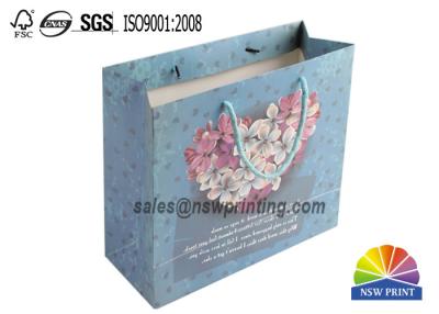 China Luxury Crafted Paper Gift Bags Custom Printed CMYK Paper Carry Bags for sale