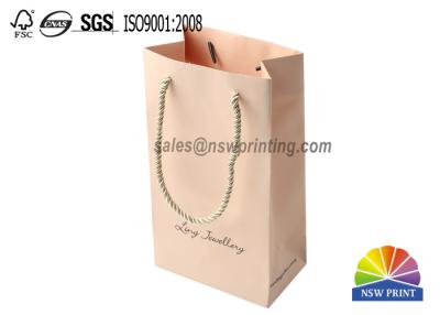 China Full Colored Printed Paper Bags , Paper Shopping Bags Customizable Logo for sale
