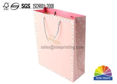 China Twist Paper Handle CMYK Printed Acticity Use Decent Paper Bag for sale