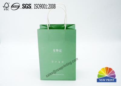 China Luxury Printed Custom Paper Shopping Bags Paper Gift Bag For Soap for sale