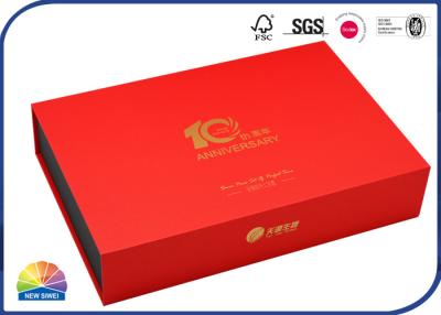 China ISO Book Style Cardboard Flip Top Magnetic Gift Box for sale