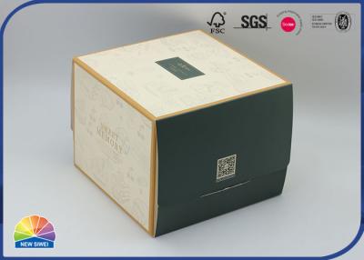 China Caja delicada hecha a mano de papel de la medicina del diseño biodegradable de encargo de la forma de DIY en venta
