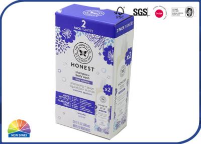 China CMYK Print 500ml Shampoo Corrugated Packaging Box for sale