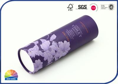 China Mundo que envia a caixa de empacotamento de papel dos cosméticos do tubo da impressão de CMYK à venda