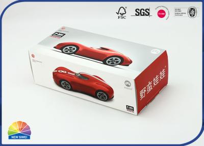 China F flauta acanaló el paquete plegable impreso de papel Toy Car de la caja de cartón en venta