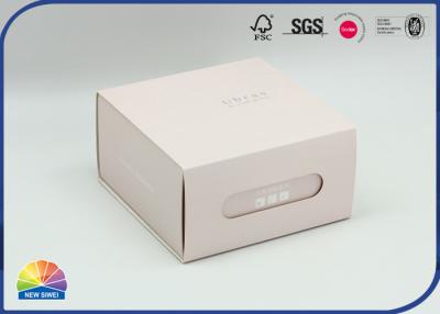 중국 1c 인쇄 미니멀리즘 스타일 접는 서랍 선물 상자 호일 핫 스탬핑 판매용