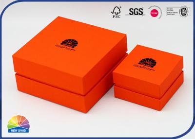 Chine Boîte de papier raide rigide de Logo Gold Stamping Leather Art de carton à vendre