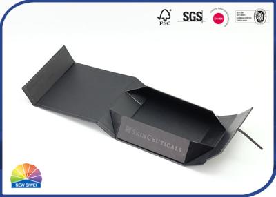 China Caixa de presente dobrável de papelão cinza 1200gsm com laminação fosca à venda