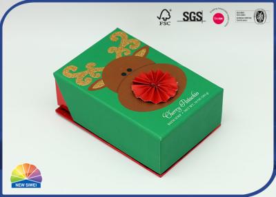 China A cópia 4c de brilho articulou Flip Cardboard Box Candle Boxes superior à venda