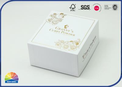 Chine Séparez le couvercle pendant le paquet papier la boîte carrée de carton l'impression 4c à vendre