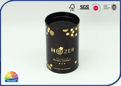 China Caixas do cilindro do cartão do tampão da oxidação do alimento as anti invertem UV à venda