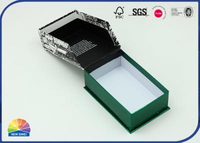 中国 再使用可能な現在のパッケージ箱の習慣は蝶番を付けられたふたの紙箱を印刷しました 販売のため