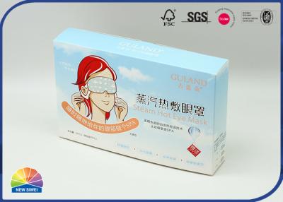 China Reserve UV Folding Carton Box Pack Eye Mask Glossy Lamination for sale