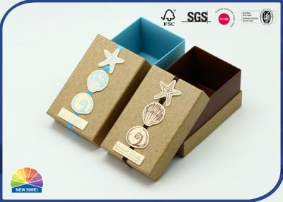 China Cardboard Ring Case Rigid Shoulder Box Matte Lamination Debossing for sale