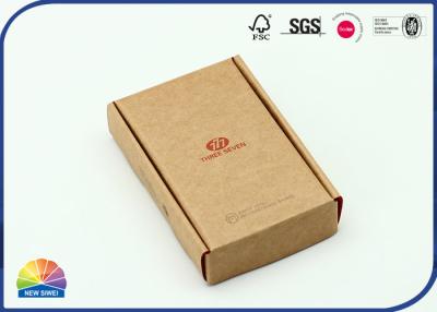 China Matte Varnishing F Flute Corrugated Mailer Box Pack Manicure Set for sale