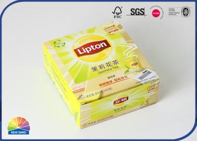 China Offset Printed Tea Bag Folding Carton Box Reusable Eco Friendly for sale