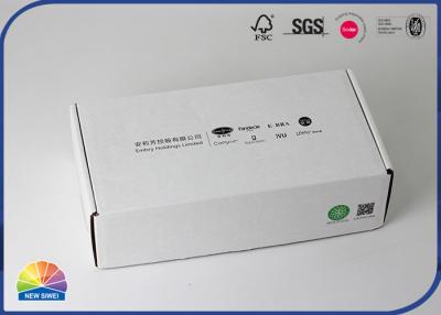 Chine Paper Post Box Brown Kraft Corrugated Paper Boxes Mailer Type à vendre