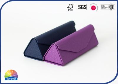 China Vidrios plegables plegables triangulares del paquete de la caja de regalo que se reúnen dentro en venta