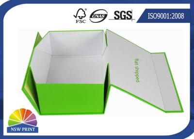 China Retângulo feito sob encomenda caixas de armazenamento de papel impressas para sapatas ou vestuário à venda