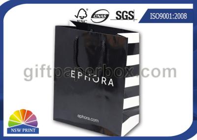 China Logo Printing Custom Printed Paper Shopping Bags for Shoes / Garment / Gift Packaging for sale