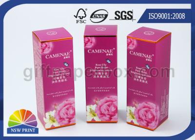 China Personalizado imprimindo empacotamento ajustado do presente cosmético da caixa da caixa de dobradura da parte alta à venda