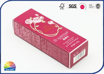 China 350Gsm Folding Cardboard Essential Oil Gift Box With Pattern Embossing for sale