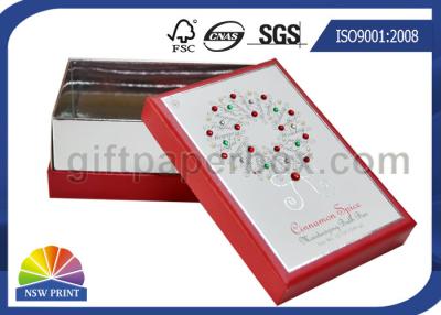 China Soemsteife Papiergeschenkbox mit Diamanten verzierten/Pappgeschenkbox mit Deckel zu verkaufen