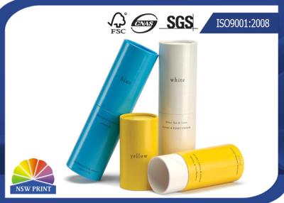 China Tea / Cosmetic / Skincare Paper Packaging Tube / Luxury Recycled Custom Paper Tubes for sale