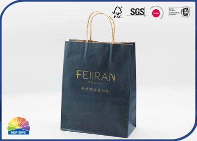 China 190gsm Matte Lamination Kraft Paper Shopping Bags 4C Printed Paper Gift Bags for sale