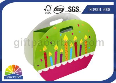 China Lustige runde Form-Packpapier-Geschenk-Tasche/luxuriöse Mode-Geburtstags-Geschenk-Papiertüten zu verkaufen