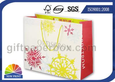 China Customized Paper Bags / Tote Shopping Paper Bag for Retail , Apparel , Garment Packing for sale
