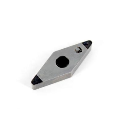 China High precision CNC Diamond PCD tipped Turning tool insert for aluminum full face full length for sale