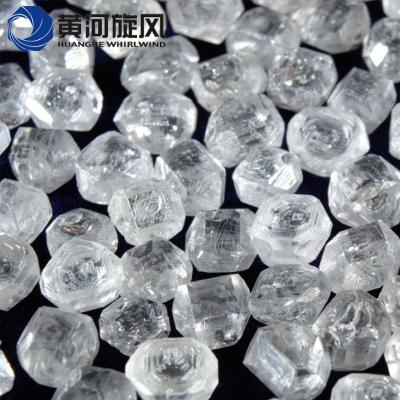 China Diamante sintético blanco sin cortar áspero de gran tamaño VVS-I de HPHT en venta