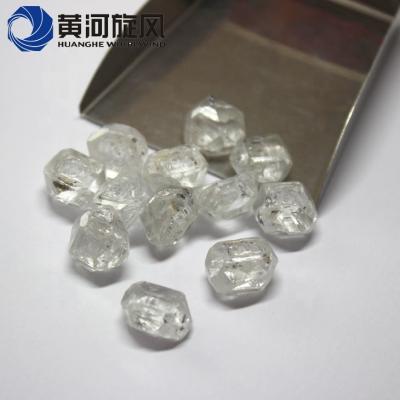 중국 종합적 거친 언컷 다이아몬드 HPHT 하얀 고결한 야인 값이 싼 실험실 성장 다이아몬드를 도매하세요 판매용