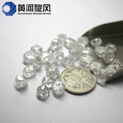 중국 실험실 그로운 거친 큰 사이즈 HPHT 실험실 성장 다이아몬드 인공 백색 판매용