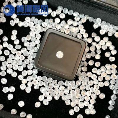 China Sintético industrial de HPHT moendo diamantes artificialmente crescidos diamante criado laboratório de 5 quilates à venda