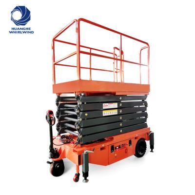China 4-18m Aerial  Mobile Lifter Scaffolding Electric Hydraulic Scissor Lift for sale