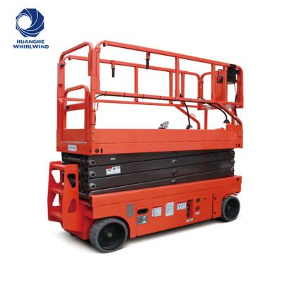 China Battery Powered 220V Mobile Electric Self Propelled Scissor Lift for sale