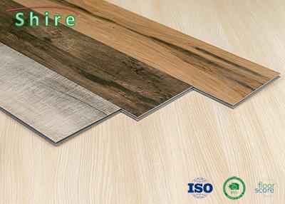 China Easy Installation SPC Vinyl Flooring UV Protected With Wood Texture for sale