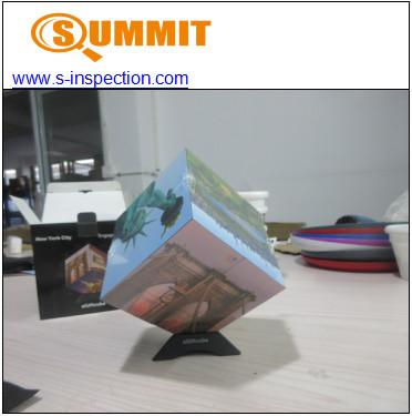 China Gift Cube Full Inspection Services​ , USD 128 Aql Quality Inspection for sale
