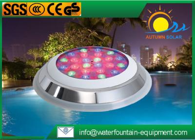 China 12V LED Swimming Underwater Pool Lights Ultra Thin With Full Silicone Sealing Lamp for sale