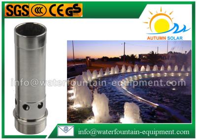 China Air Added Foam Fountain Nozzle ,  Gushing Fountain Spray Nozzles Without Tube for sale