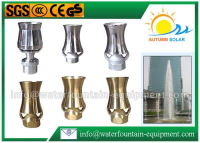 China Commercial Cascade Fountain Nozzle , Stainless Steel Fountain Nozzles Wind Resistance for sale
