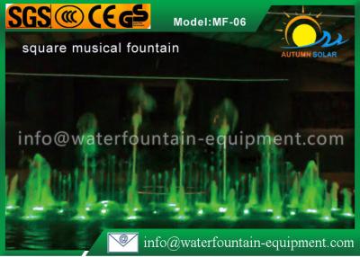 China Programmable Musical Water Feature 4m Spray Height Customized AC 220V for sale