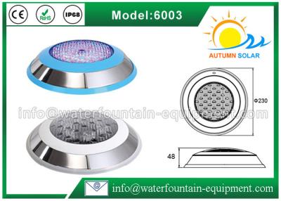 China Stainless Steel 304 Underwater Pool Lights RGB 18W Energy Saving Color Changing for sale